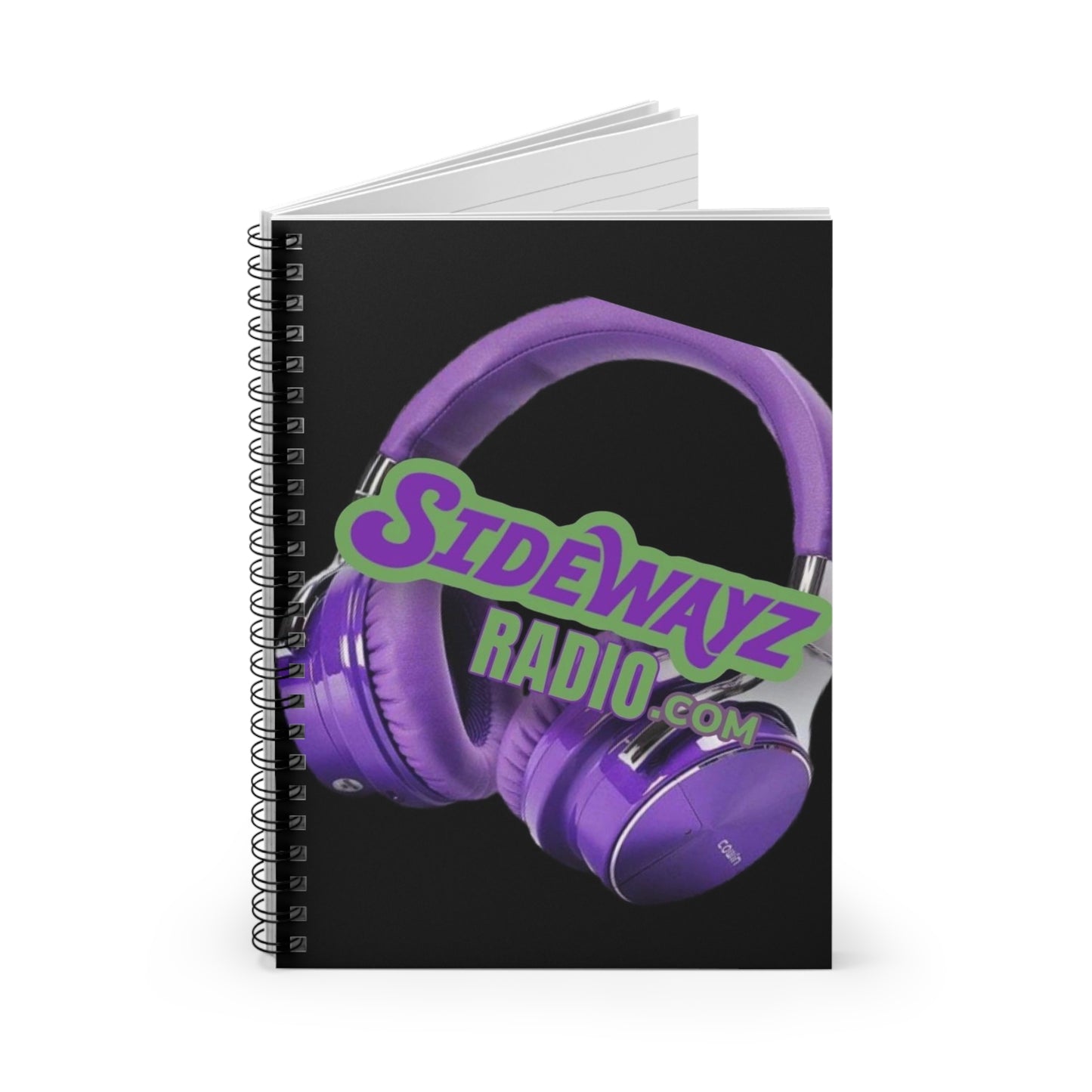 SidewayzRadio.com Spiral Notebook - Ruled Line