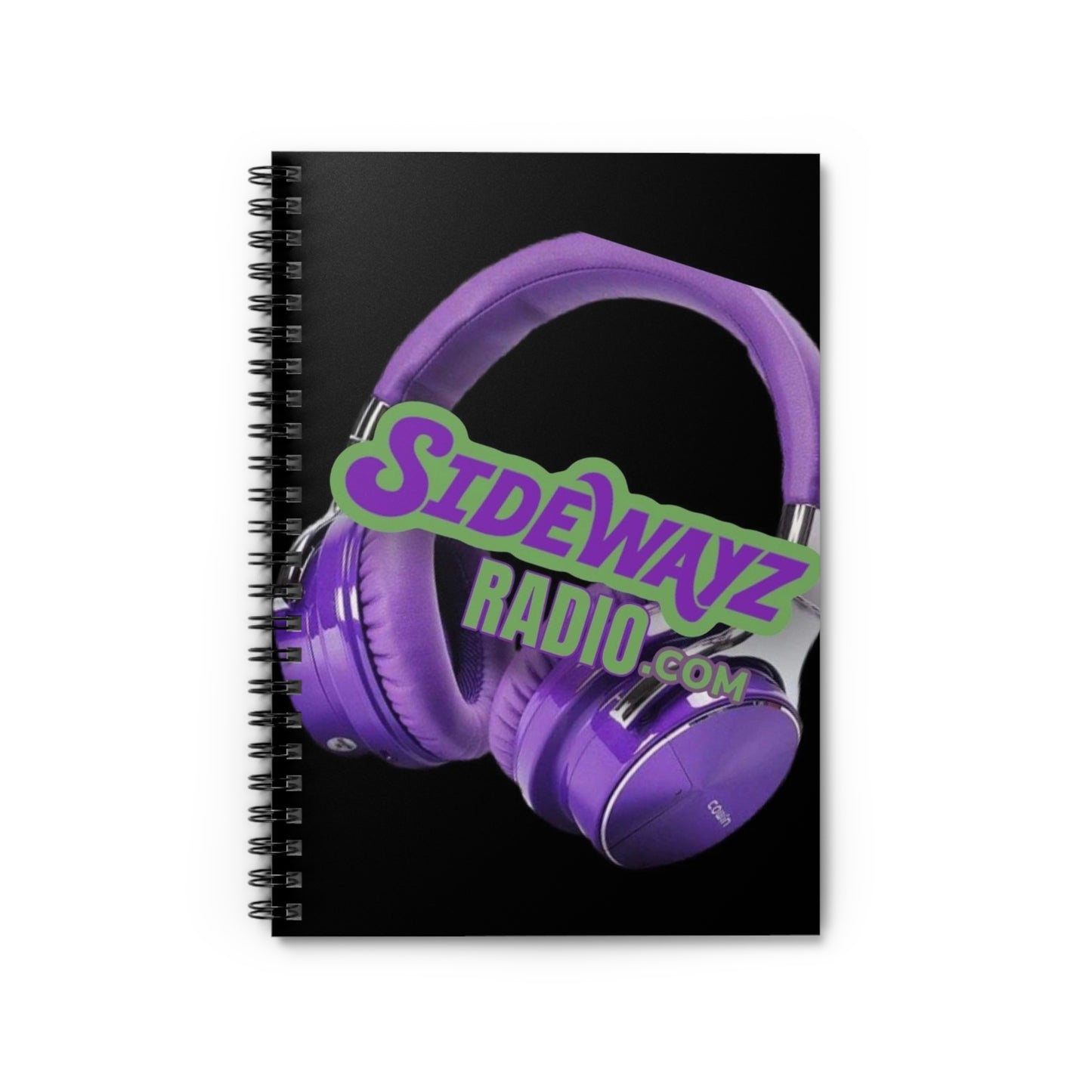 SidewayzRadio.com Spiral Notebook - Ruled Line